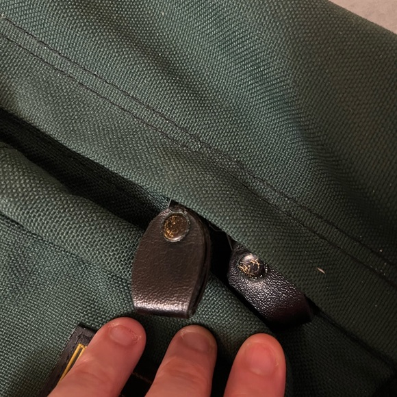 Samsonite Vintage Backpack Forest Green - Picture 6 of 7